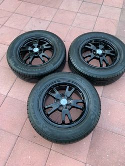 Wheels and tires