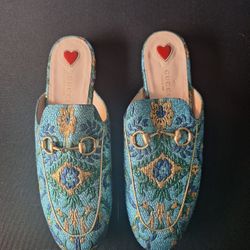 Gucci Horsebit Princetown Women's Mules Slippers Flat, Size 37EU (6.5US)