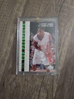 Labron james basketball card