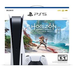 Sony PlayStation PS5 horizon Bundle With Controller 
