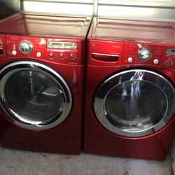 Lg Washer And Dryer Set Electric 