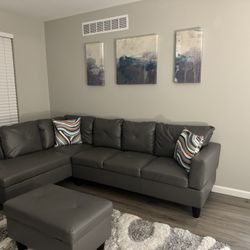 Sectional W/Ottoman