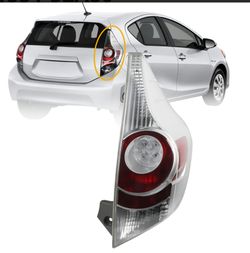 Toyota prius C tailight w/o bulbs