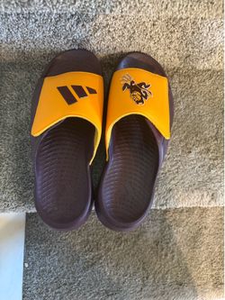🔥 LIMITED EDITION SOLD-OUT ASU ADIDAS LIGHTBLAZE SLIDES – MEN’S SIZE 10 🔥
