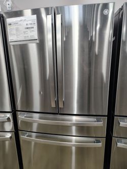 GE profile 23.2cu counter depth refrigerator