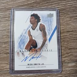Nick Smith Jr. Upper Deck Employee Exclusive Card