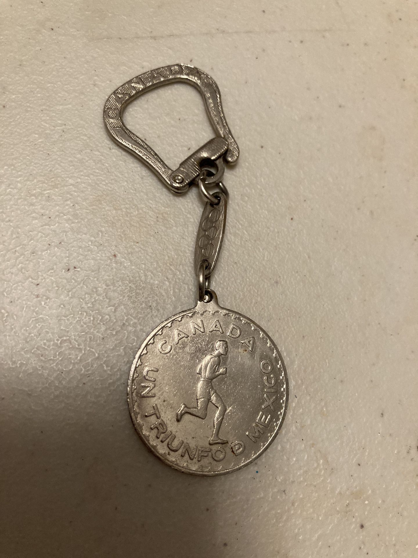 1968 Mexico Summer Olympics Medal Keychain