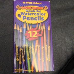 Set Of 12 Watercolor Pencils