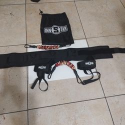 Shows An Innstar Weightlifting Belt Which Is Typically Used To Support The Lower Back During heavy  Es Nueva 