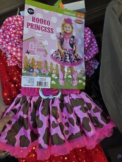 3t Cowgirl Like New Costume 