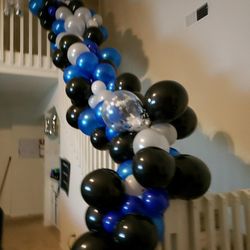 Organic Balloon garland