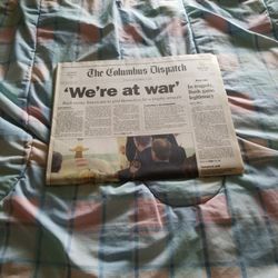 Columbus Dispatch "We're At War"