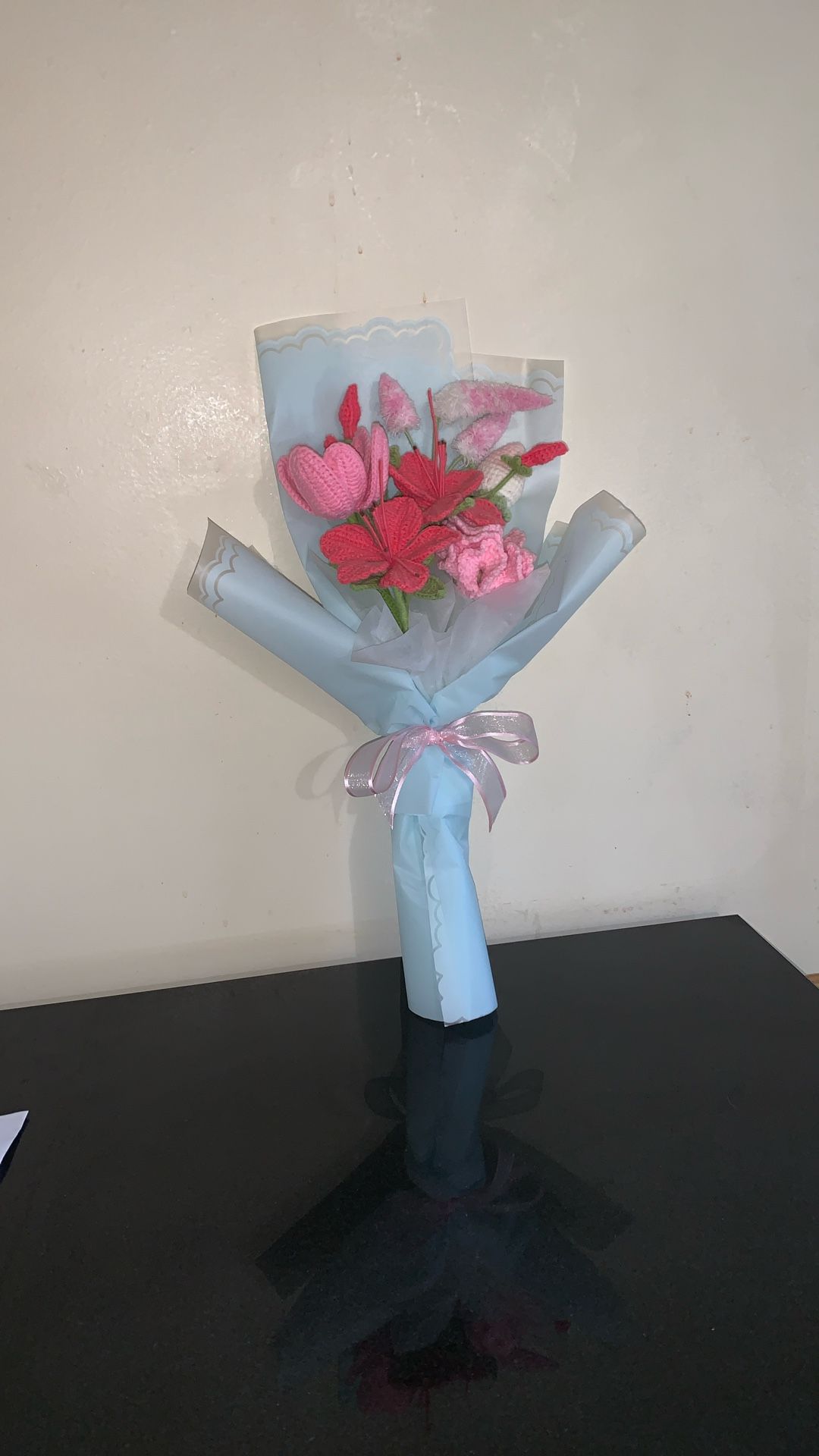 Bouquet Of Crochet Flowers