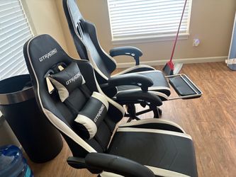 GTRacing Gaming Chair with Footrest