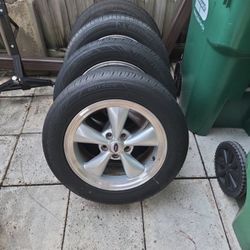 2009 Mustang Bullitt Wheels With Tires 