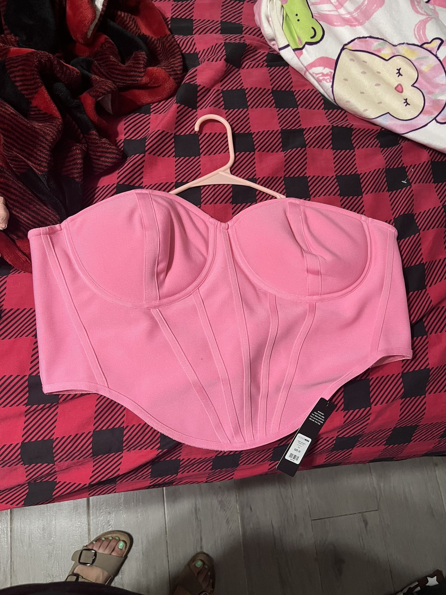 Plus Size Corset Top