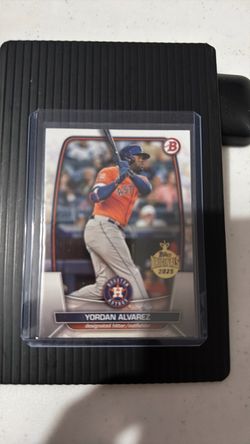 2025 Topps Originals Bowman Yordan Alvarez Baseball Card