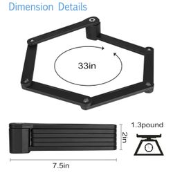 Compact Folding Anti-theft Bike Lock