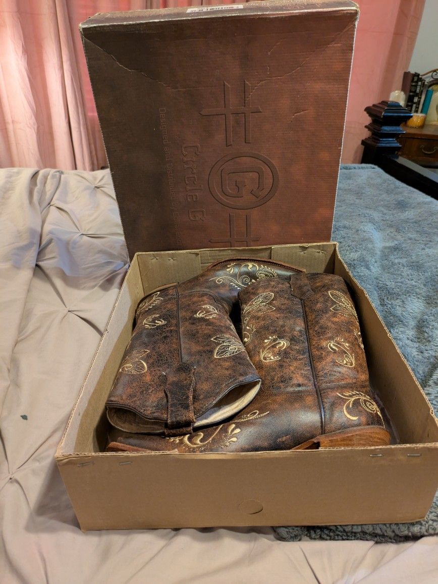 Beautiful Handcrafted Cowboy Boots
