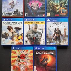 PS4 Games – $5–$15 Each