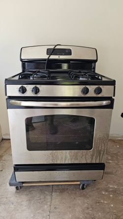 GE natural gas stove