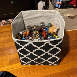 Box Of Assorted Action Figures