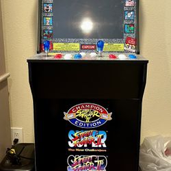 Street Fighter II Arcade1Up Cabinet