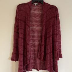 Maroon Cardigan
