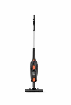 Candy Corded Stick Vacuum Cleaner, Powerful Suction Handheld Vacuum with One-Click Dust Disposal, 3-in-1 Use for Hard Floor, Ceramic Tile, 0.8 Liters