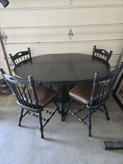 Dining Table with 4 Chairs