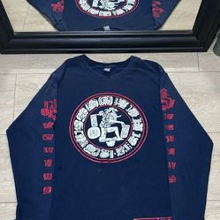 Y2K 2000s Mexico Mictlan Mayan Calendar Long Sleeve