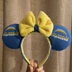 Los Angeles Chargers Inspired Ears. 
