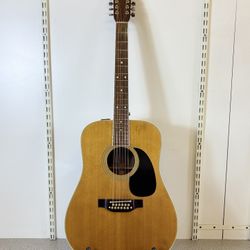 Vintage Takamine 12-String Acoustic Guitar 