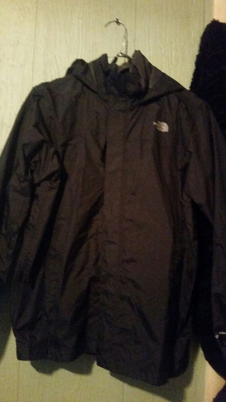 North Face waterproof size Junior large