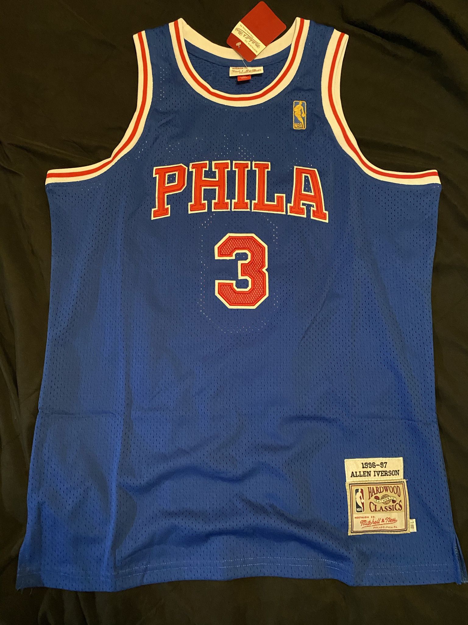 Allen Iverson Philadelphia 76ers Jersey