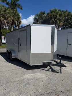 Quality Cargo 7 x 16 Enclosed Trailer 7k