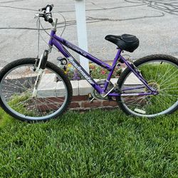 26” Roadmaster Mt. Sport SX Purple 21 spd. Lady’s Bike