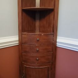 68" Tall Corner Cabinet