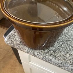 Crock Pot Replacement Ceramic Pot With Lid