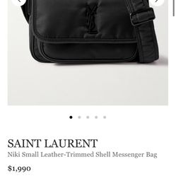 YSL Men’s Bag black