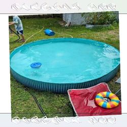 Kids' Play Pool Perfect for Water Fun Throughout Summer cell recently