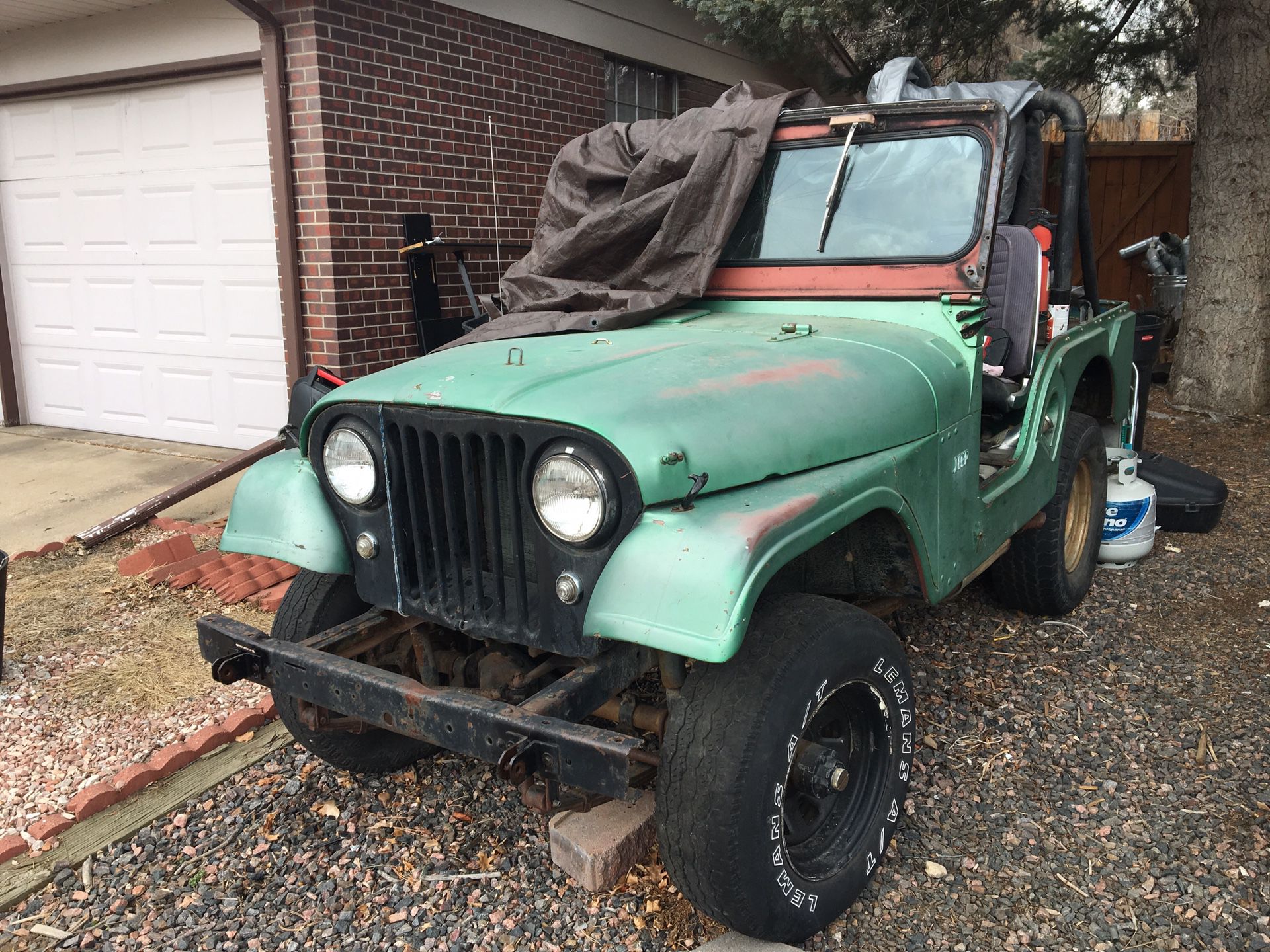 1958 jeep parts only