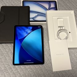 Apple iPad Air 11" M3 A3266 128GB 100% BAT + Apple PENCIL PRO A2538 TARGUS CASE