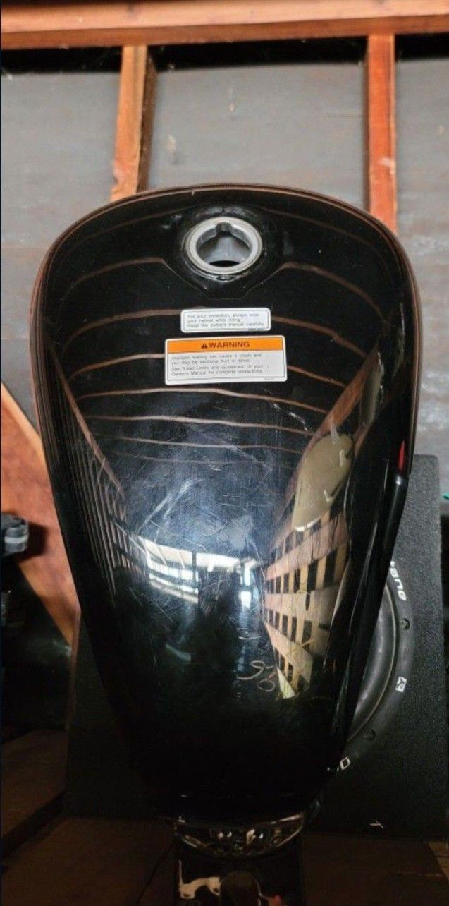 Honda Rebel 250 Gas Tank / Black / Used with Dent