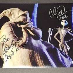 🔥 Chris Sarandon and Ken Page autographed 11x14 Beckett COA 🔥