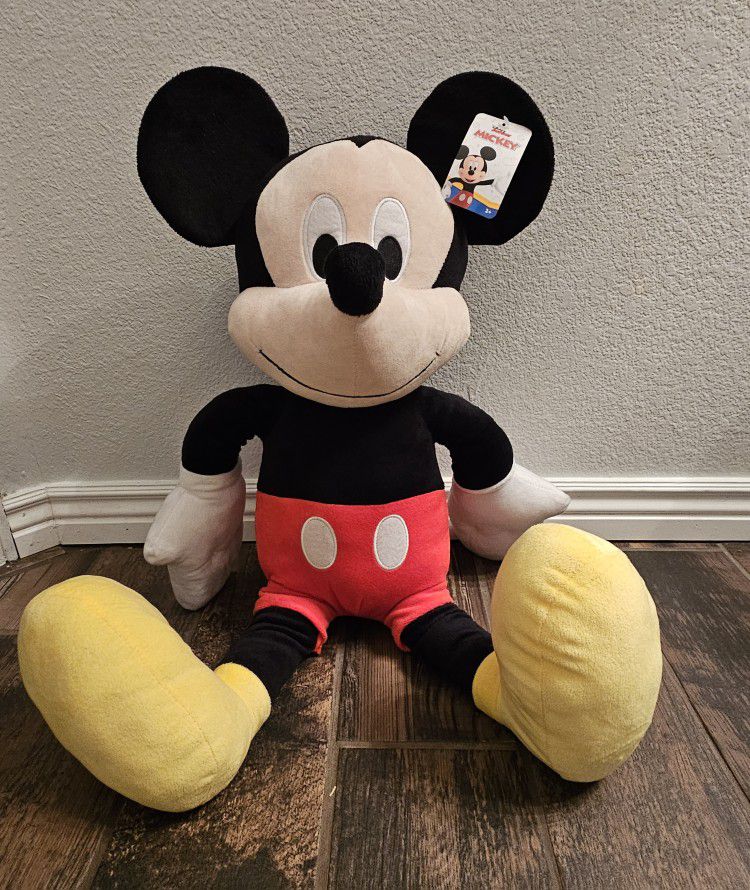 New Large Genuine Original Authentic Disney Store Mickey Mouse Plush Animal 30”


New, with tags 

Disney Junior Mickey Mouse 30 Inch Giant Plush Mick