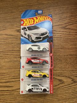 Hot wheels 2018 Honda civic type R lot