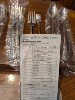 Mansion Hall Distinction Deluxe Stainless Flatware Replacement Pieces Or Set For 2