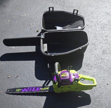🔥Poulan 2375 Wild Thing 42cc Chainsaw 18" Sharp Chain Serviced w/ New Parts