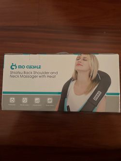 Shiatsu Back, Neck & Shoulder Massager w/ Heat – Like New